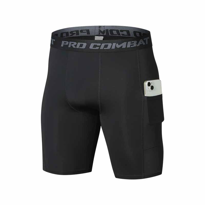 Compression Shorts Athletes - 2026 Herren Gym-Shorts mit Taschen Workout