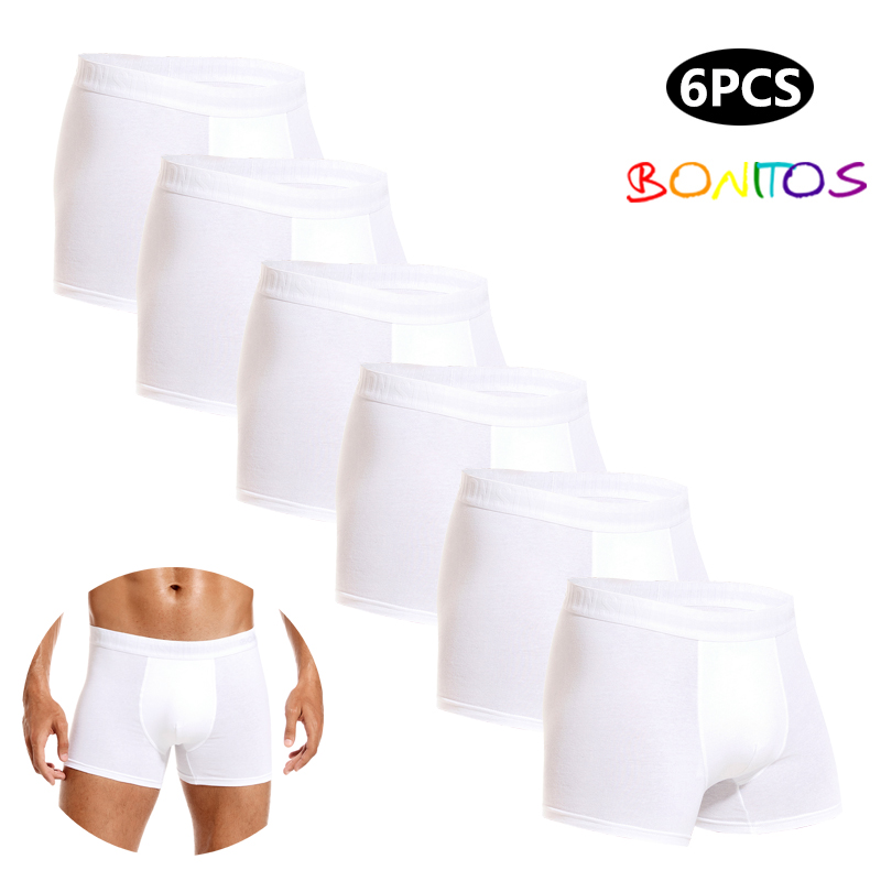 6 stücke Weiß Männer Höschen B – Boxer Shorts Modal Bewertung und Preis